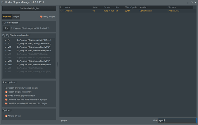 VST3 error issue solved by uninstalling and reinstalling and als